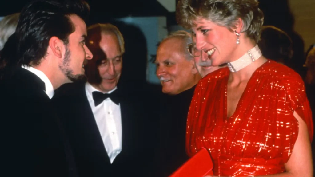 Iconic Red Gown Worn by Princess Diana